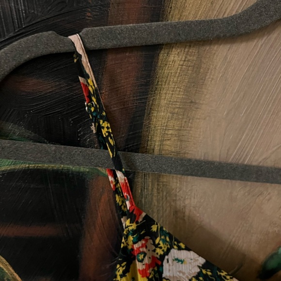 NEW J Crew Mercantile Tiered Floral Maxi Dress spaghetti straps lined 00 NWOT - Picture 12 of 13